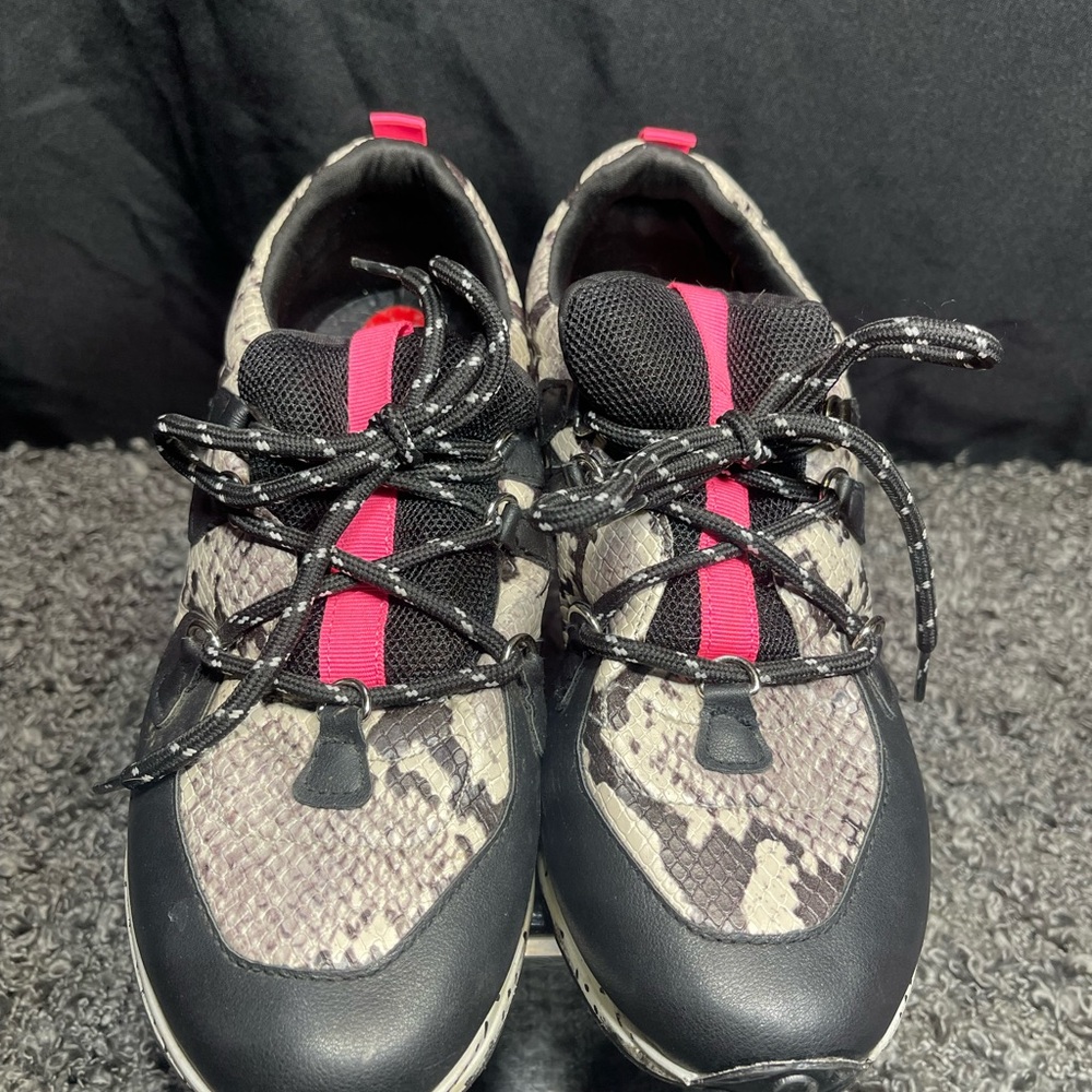 Madden Girl Snake Print Sneakers Size 10